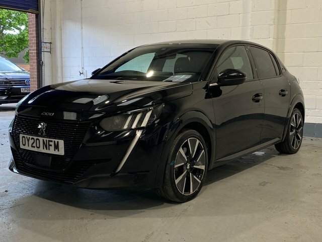 Peugeot e-208 2020 50Kwh Gt Line Hatchback 13 Black #4