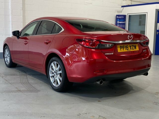Mazda 6 2016 2.0 Skyactiv-g Se-l Nav Saloon Man Red #3