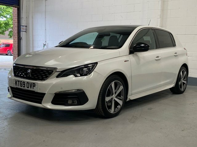 Peugeot 308 2020 1.2 Puretech Gpf Gt Line Hatchback White #4