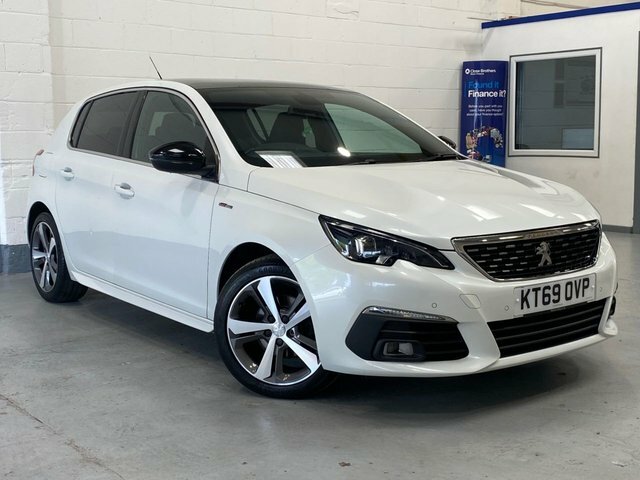 Peugeot 308 2020 1.2 Puretech Gpf Gt Line Hatchback White