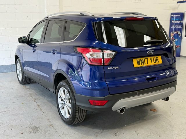 Ford Kuga 2017 2.0 Tdci Titanium Suv Powershift A WN17YUR Blue #3