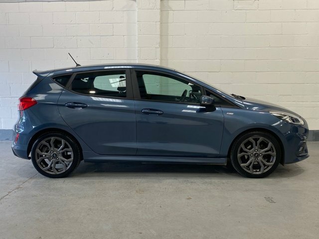 Ford Fiesta 2019 1.0T Ecoboost Gpf St-line Hatchback Petro LK68OJE Blue #6