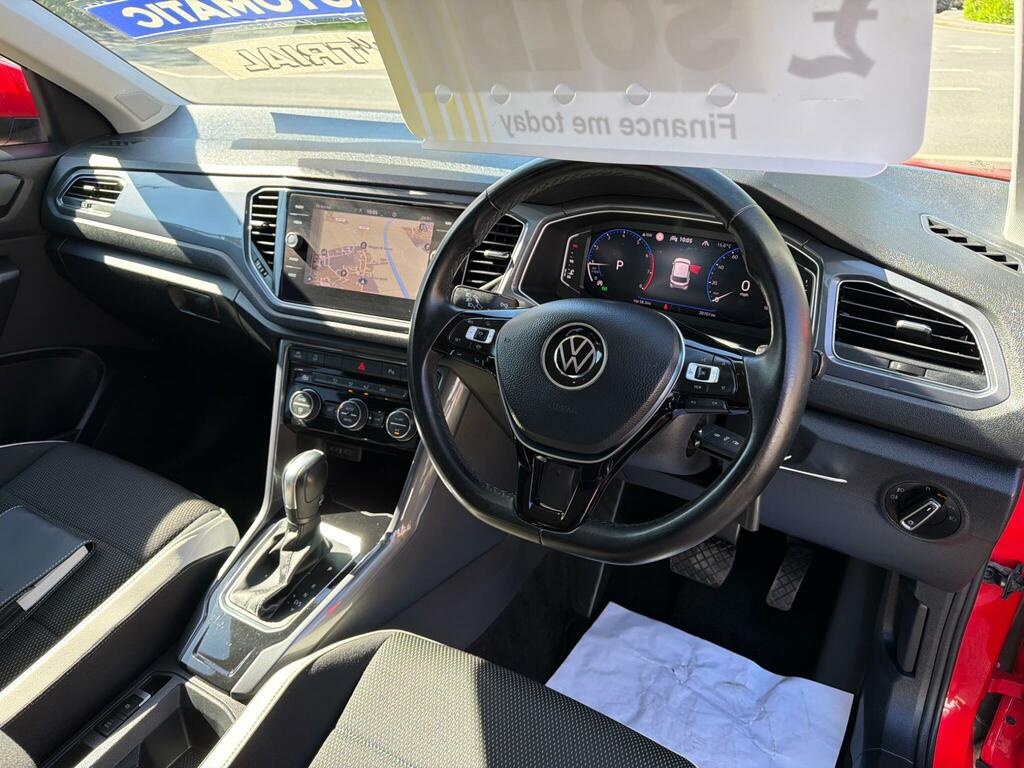 Volkswagen T-Roc 1.5 Tsi Evo Sel Dsg Euro 6 Ss XUI9201 Red #5