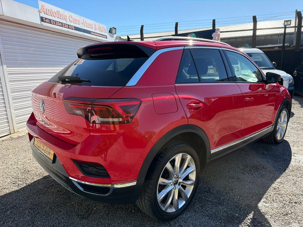 Volkswagen T-Roc 1.5 Tsi Evo Sel Dsg Euro 6 Ss XUI9201 Red #4