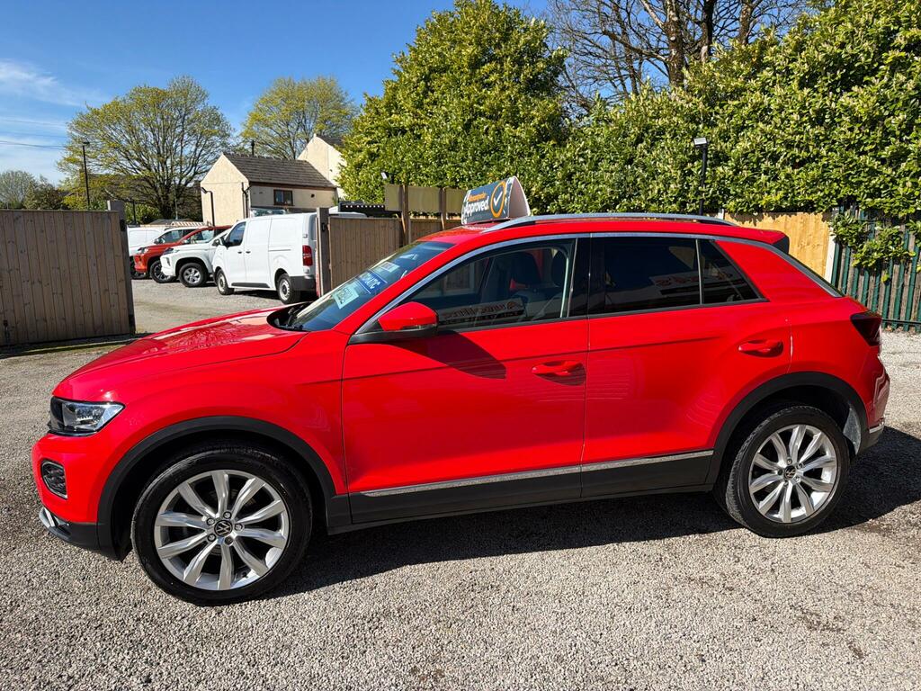 Volkswagen T-Roc 1.5 Tsi Evo Sel Dsg Euro 6 Ss XUI9201 Red #2