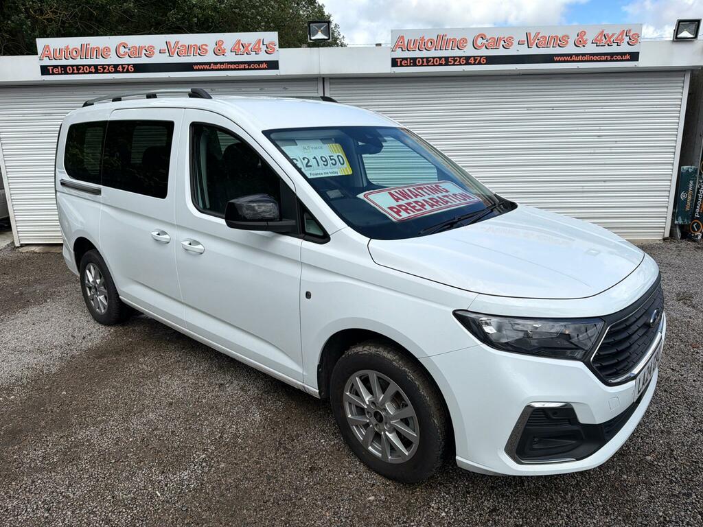 Ford Grand Tourneo Connect 2.0 Ecoblue Titanium Euro 6 Ss White