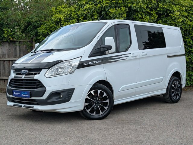 Ford Transit Custom 2.0 Tdci 290 Sport White #2