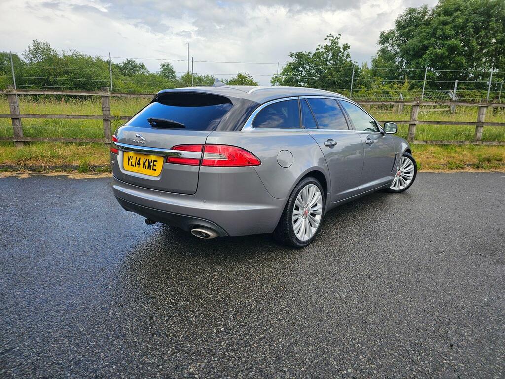 Jaguar XF 2.2D Portfolio Sportbrake Euro 5 Ss YL14KWE Grey #5