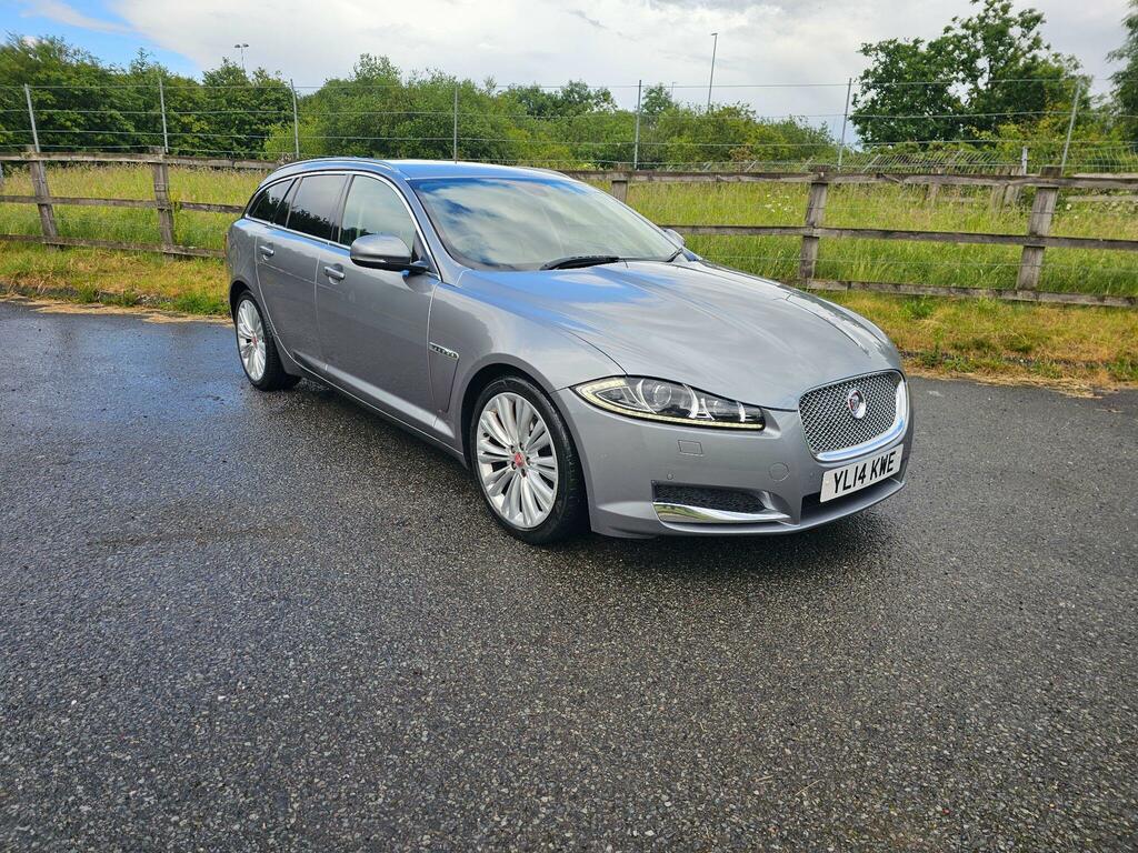 Jaguar XF 2.2D Portfolio Sportbrake Euro 5 Ss YL14KWE Grey #3