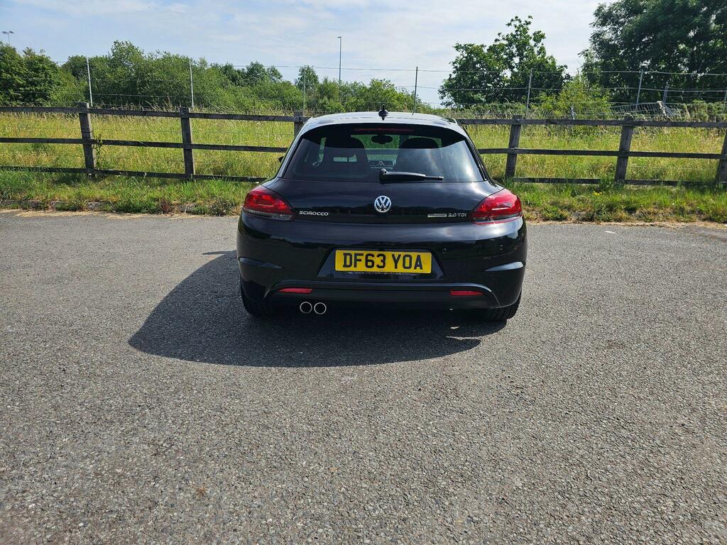 Volkswagen Scirocco R-line Black #6