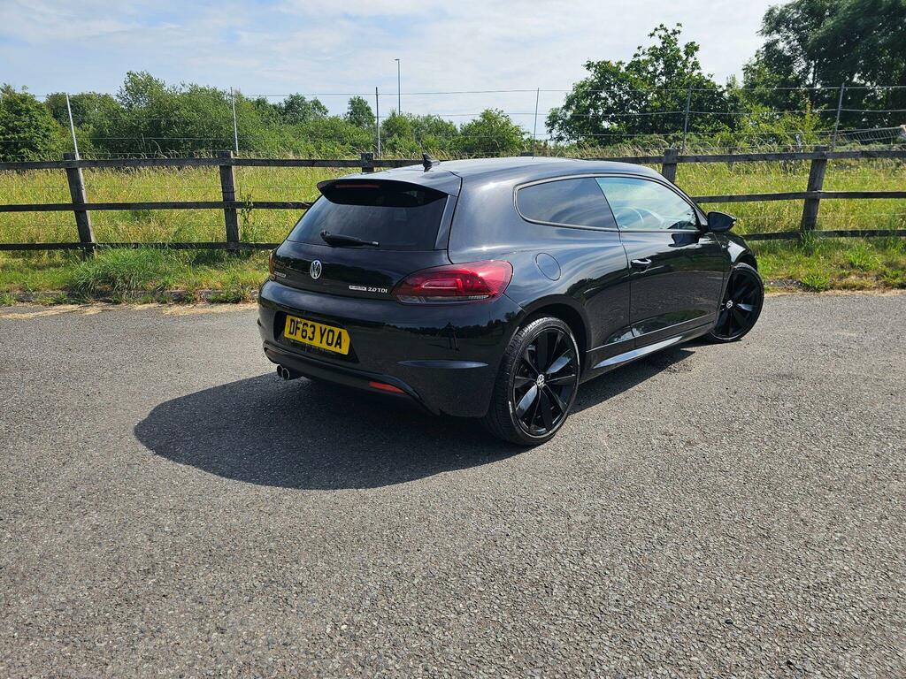 Volkswagen Scirocco R-line Black #5