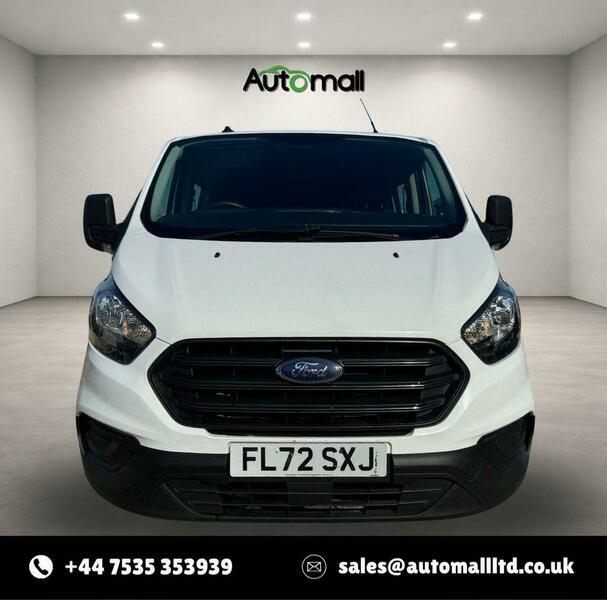 Ford Transit Custom 2.0 300 Ecoblue Leader Crew Van L1 H1 Euro 6 Ss FL72SXJ White #4