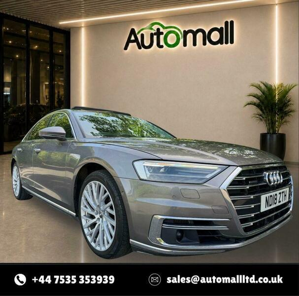Audi A8 3.0 Tdi V6 50 Tiptronic Quattro Euro 6 Ss Grey