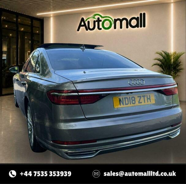 Audi A8 3.0 Tdi V6 50 Tiptronic Quattro Euro 6 Ss Grey #4