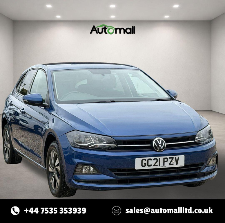 Volkswagen Polo 1.0 Tsi Match Dsg Euro 6 Ss Blue