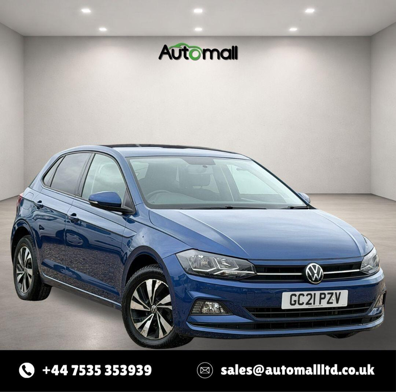 Volkswagen Polo 1.0 Tsi Match Dsg Euro 6 Ss GC21PZV Blue #6