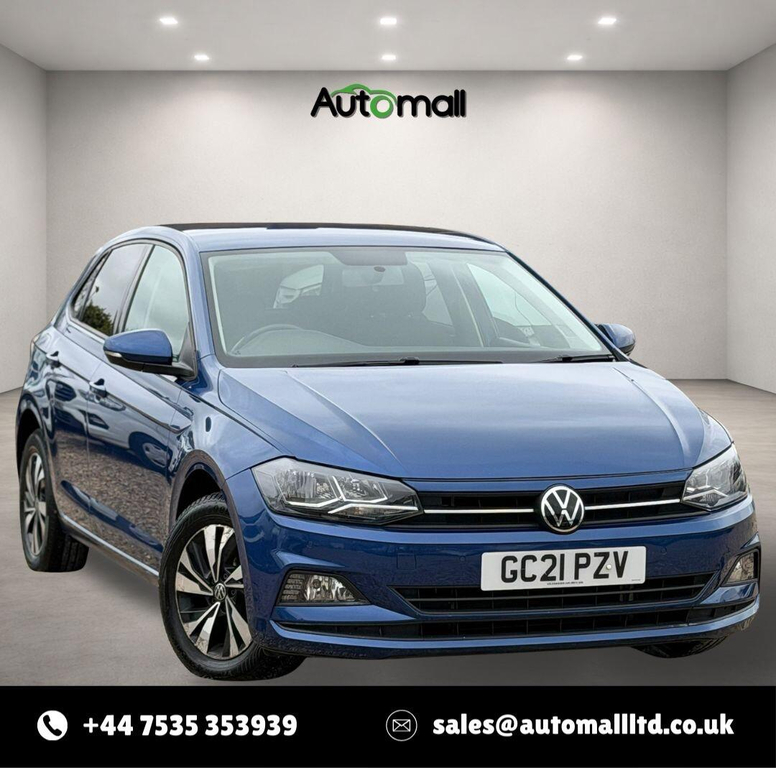 Volkswagen Polo 1.0 Tsi Match Dsg Euro 6 Ss GC21PZV Blue #5
