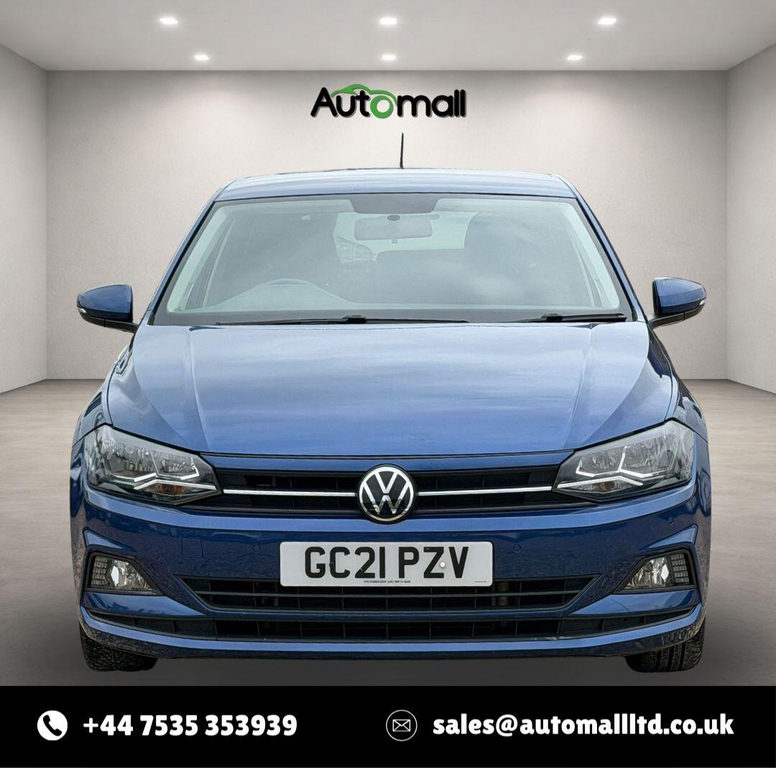 Volkswagen Polo 1.0 Tsi Match Dsg Euro 6 Ss GC21PZV Blue #2