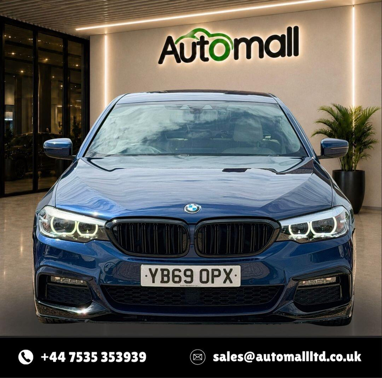 BMW 5 Series 3.0 530D M Sport Euro 6 Ss Blue #2