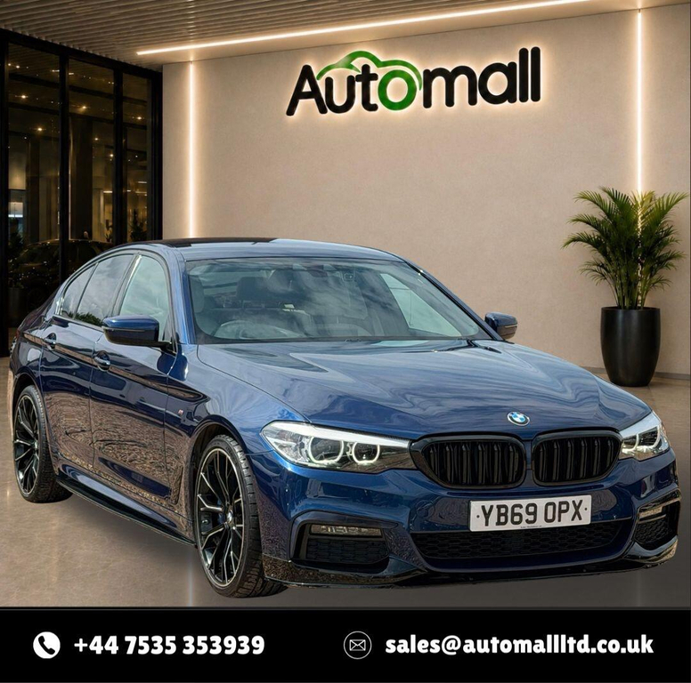BMW 5 Series 2019 2.0 520I Gpf Se Saloon Euro 6 White #7