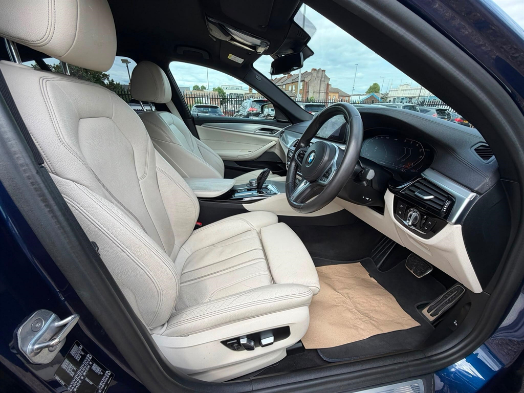 BMW 5 Series 2019 2.0 520I Gpf Se Saloon Euro 6 White #21
