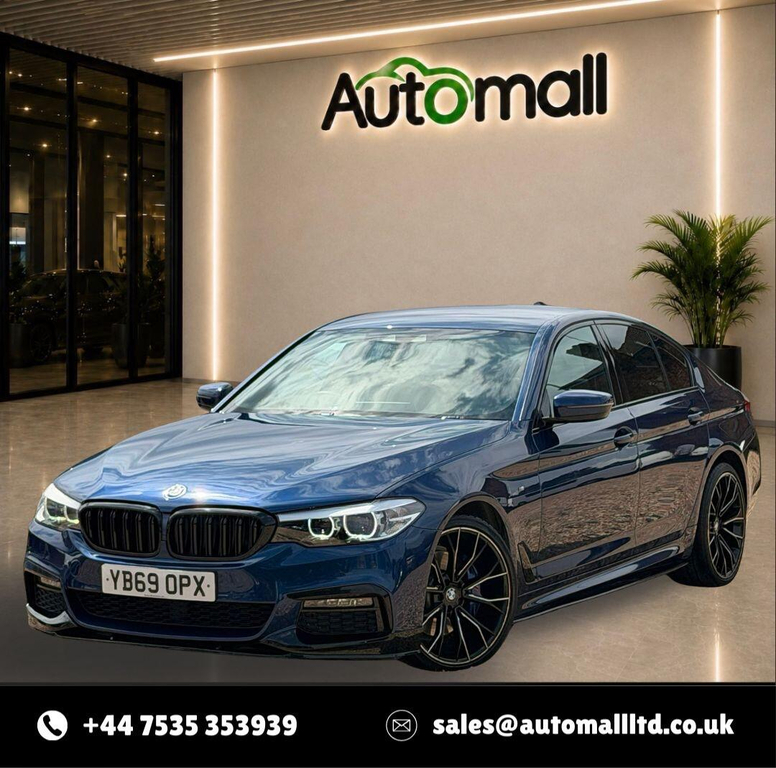 BMW 5 Series 2019 2.0 520I Gpf Se Saloon Euro 6 White #9