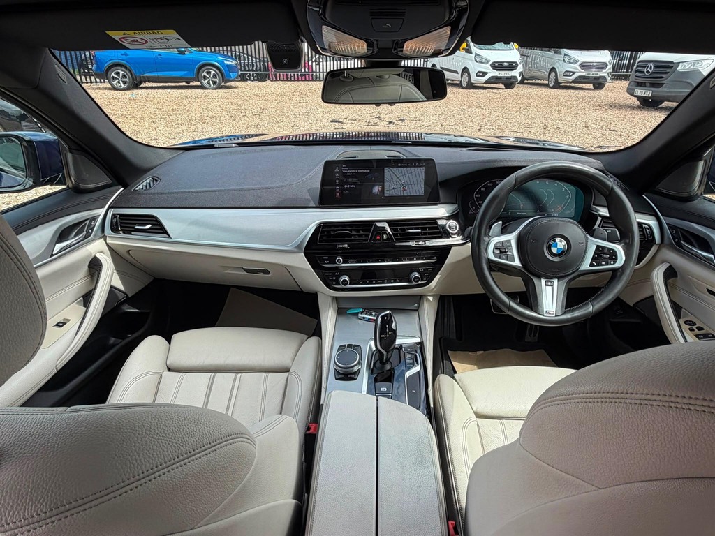 BMW 5 Series 3.0 530D M Sport Euro 6 Ss Blue #4