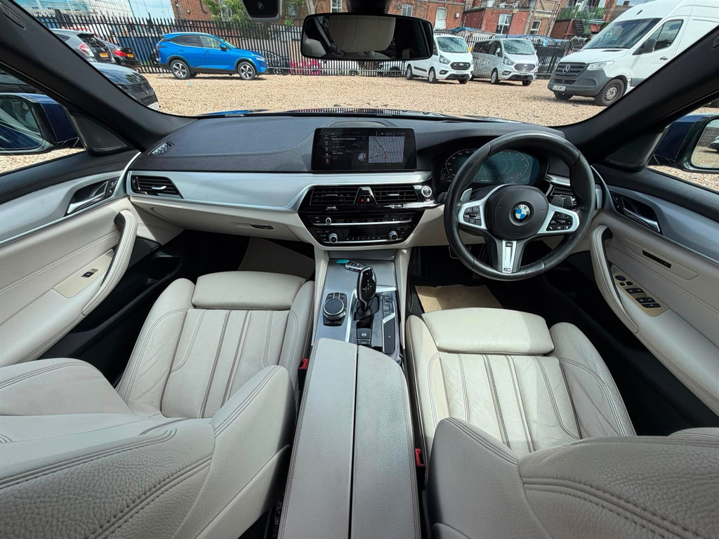 BMW 5 Series 2019 2.0 520I Gpf Se Saloon Euro 6 White #15