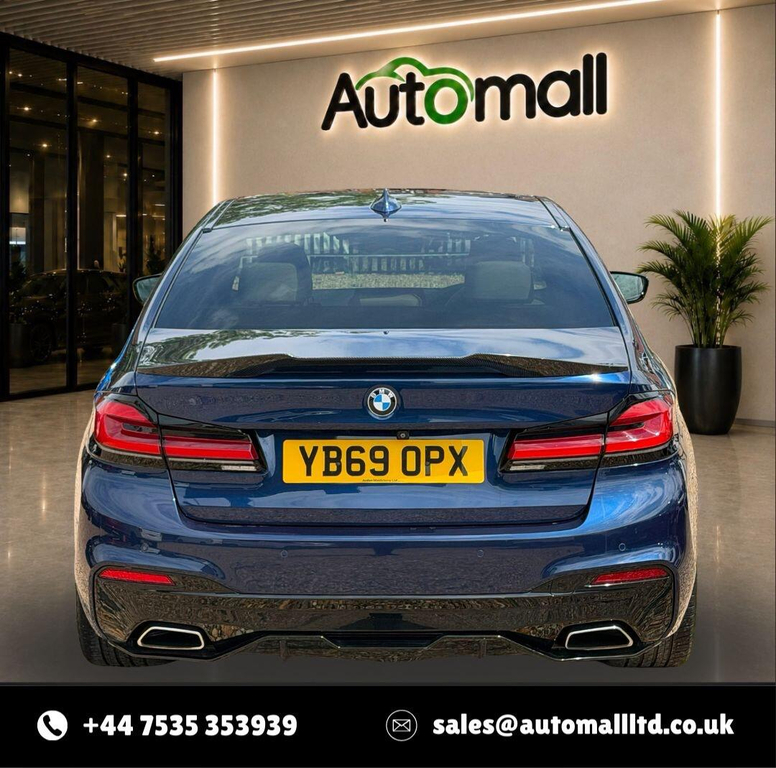 BMW 5 Series 2019 2.0 520I Gpf Se Saloon Euro 6 White #12