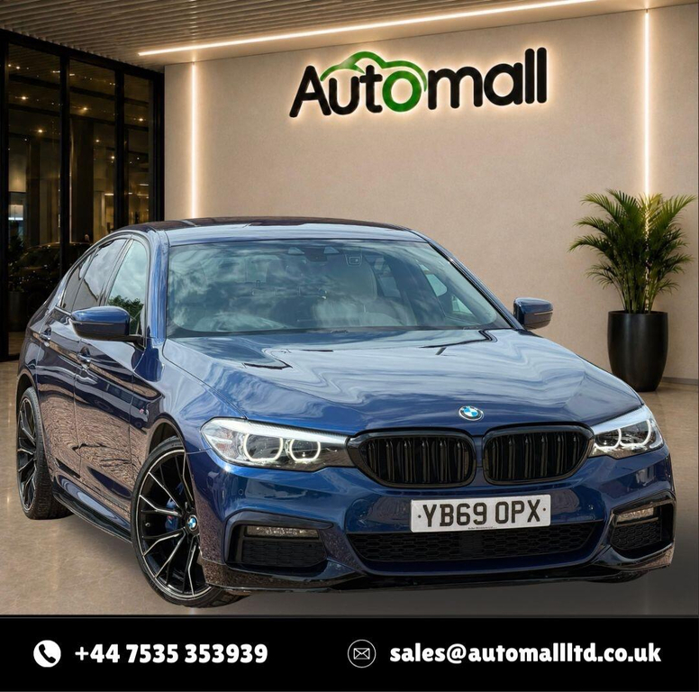 BMW 5 Series 3.0 530D M Sport Euro 6 Ss Blue #6