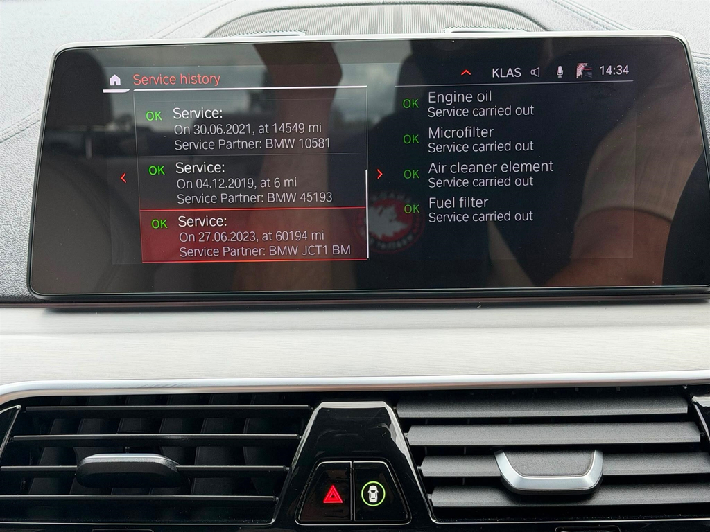 BMW 5 Series 2019 2.0 520I Gpf Se Saloon Euro 6 White #62