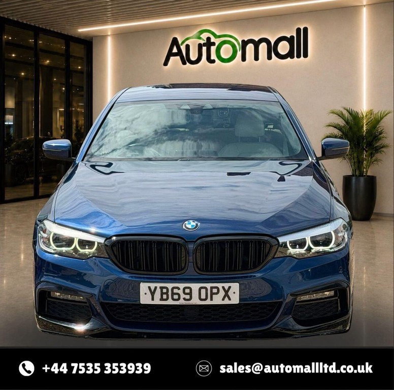 BMW 5 Series 2019 2.0 520I Gpf Se Saloon Euro 6 White #8