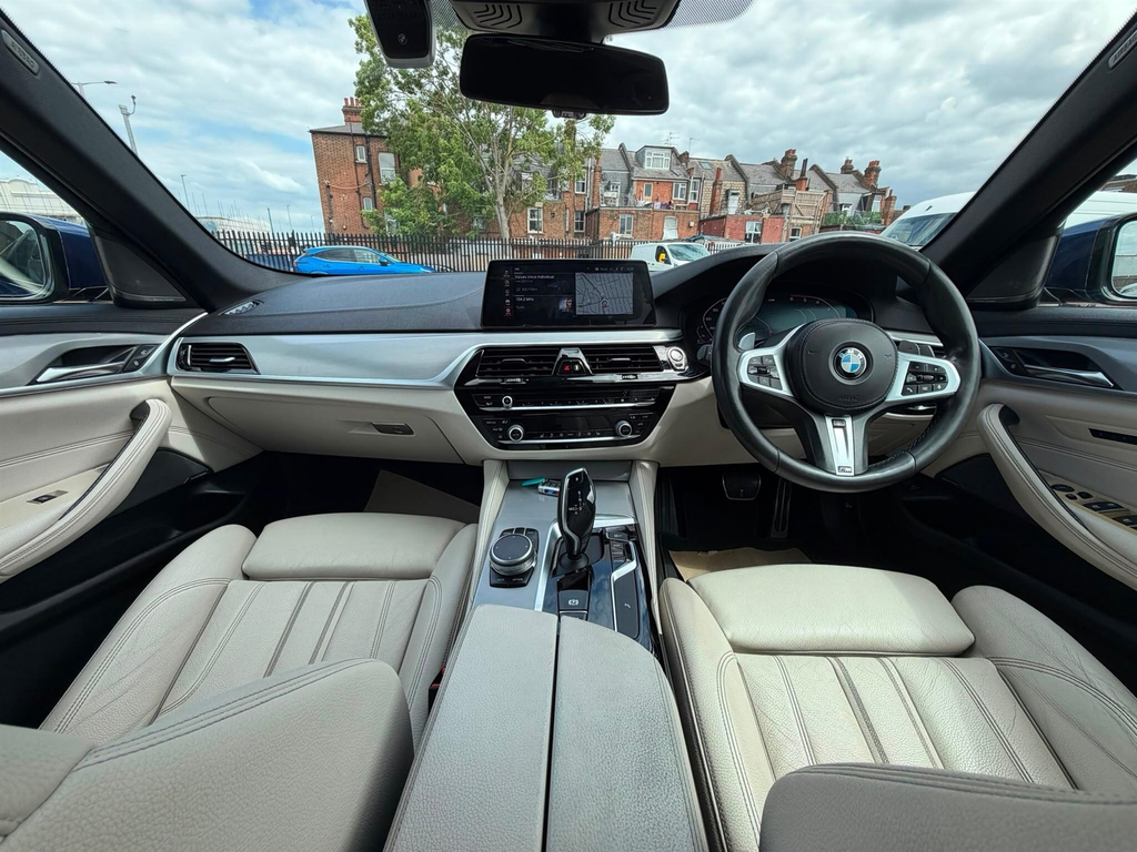 BMW 5 Series 2019 2.0 520I Gpf Se Saloon Euro 6 White #16
