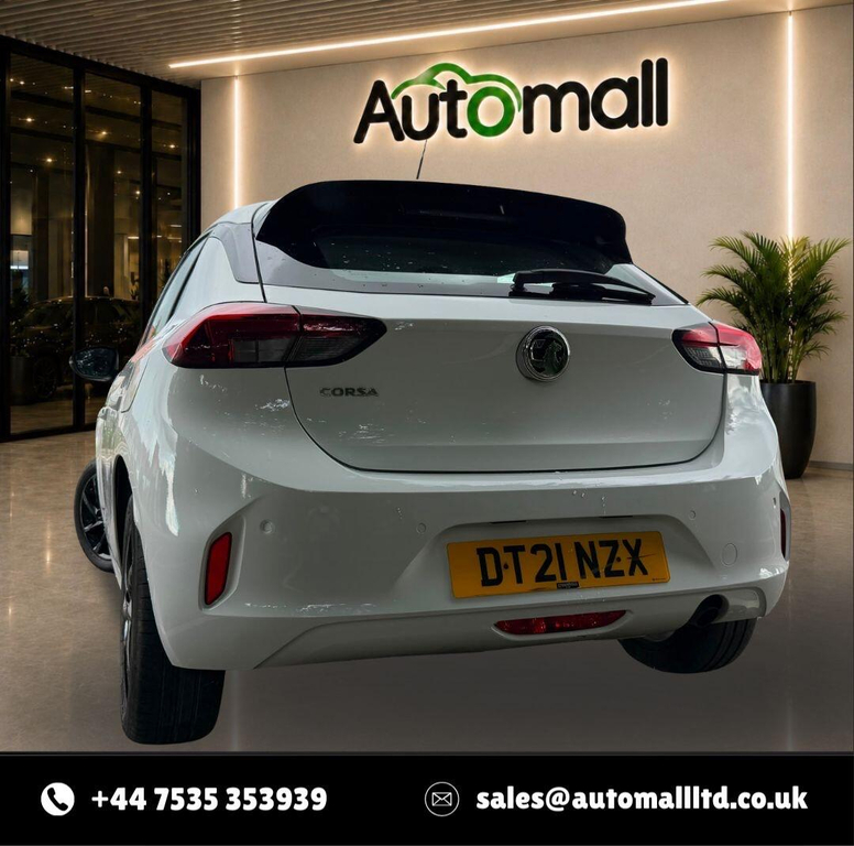 Vauxhall Corsa 1.2 Turbo Se Premium Euro 6 Ss DT21NZX White #4