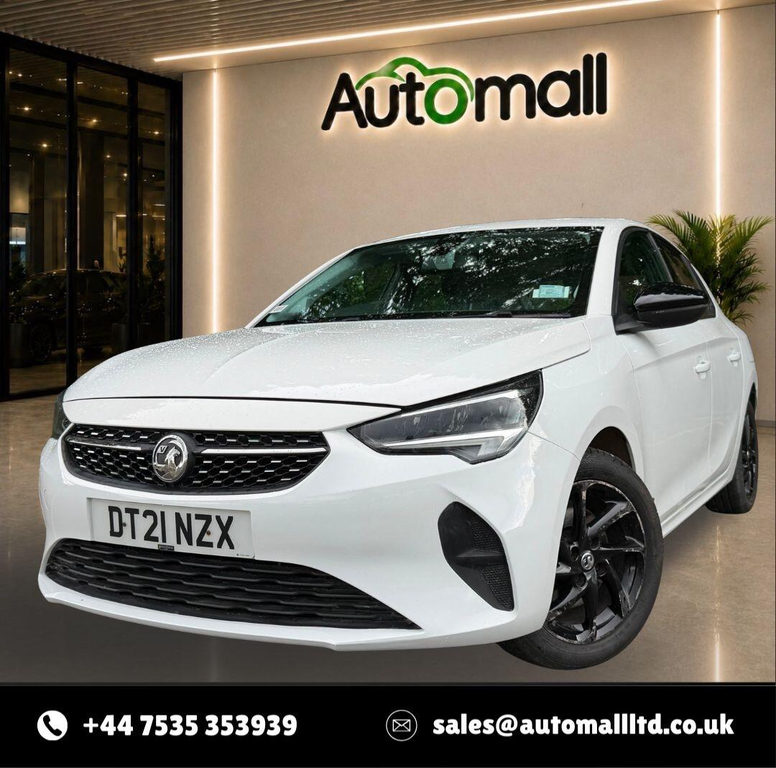 Vauxhall Corsa 1.2 Turbo Se Premium Euro 6 Ss DT21NZX White #3