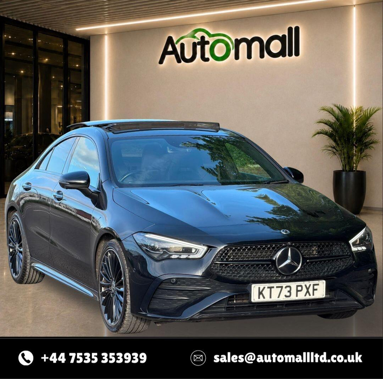 Mercedes-Benz CLA Class Saloon Black #3