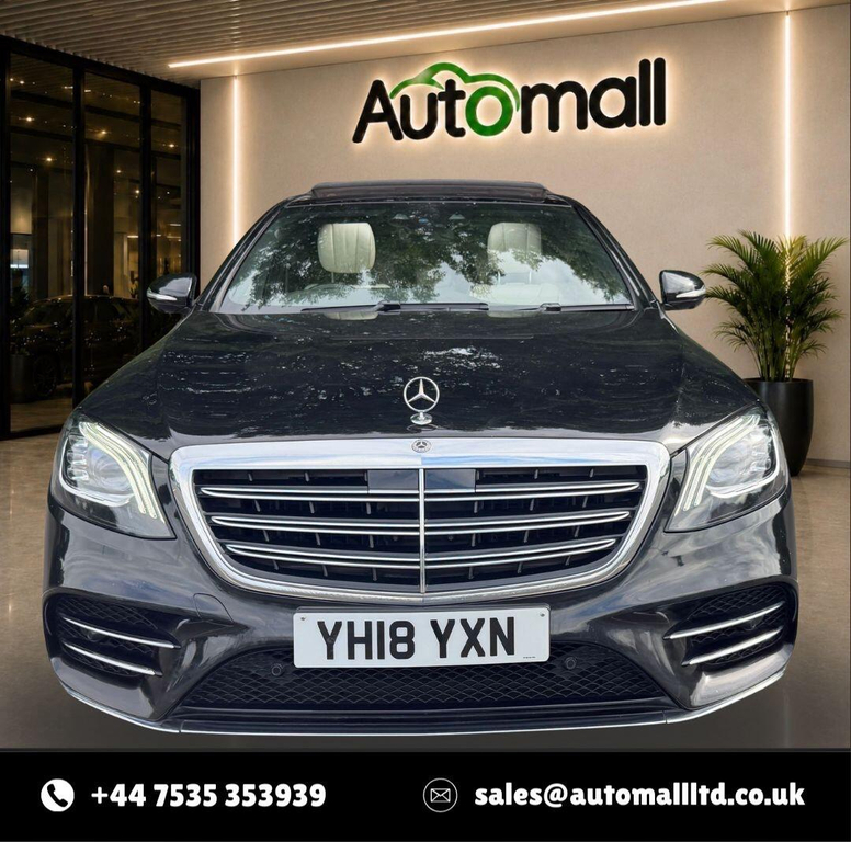 Mercedes-Benz S Class Saloon Black #6
