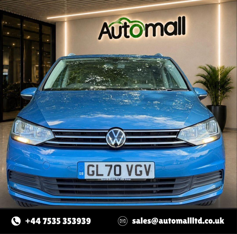 Volkswagen Touran Sel Blue #8