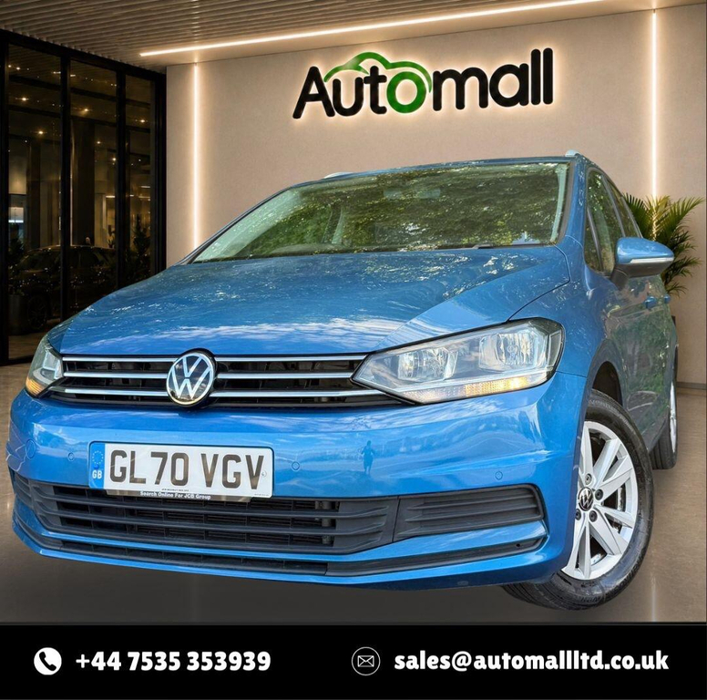Volkswagen Touran 1.5 Tsi Evo Se Family Dsg Euro 6 Ss Blue #3