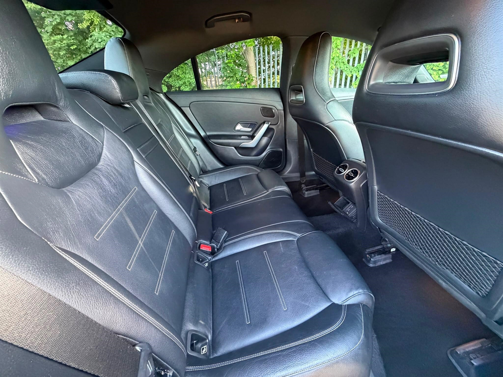 Mercedes-Benz CLA Class Saloon White #23