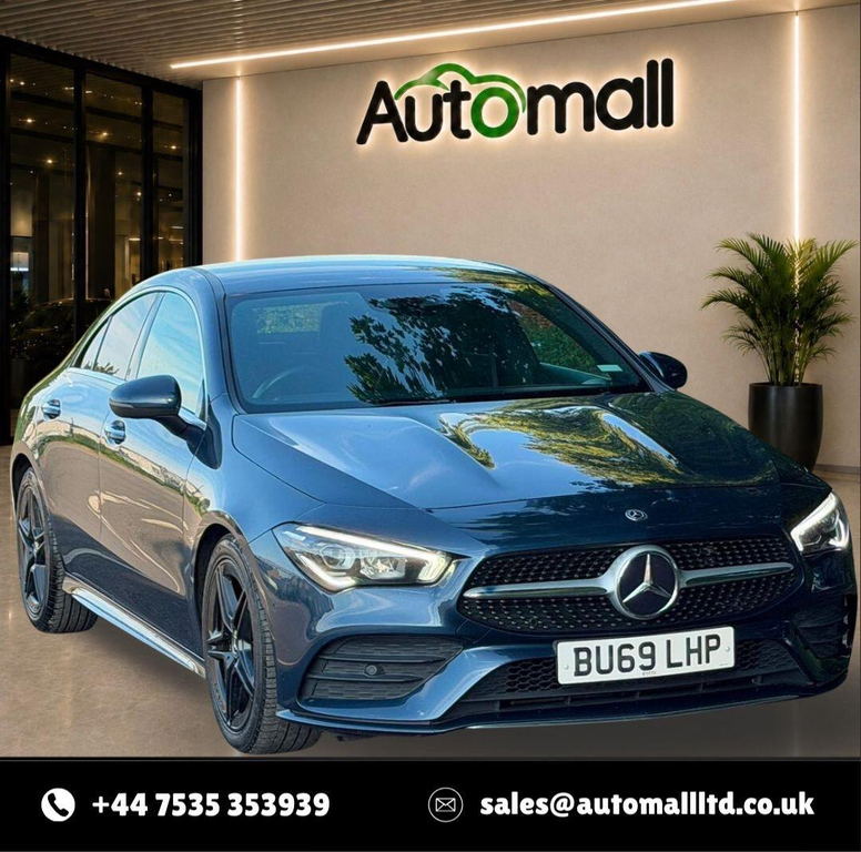 Mercedes-Benz CLA Class Saloon White #43