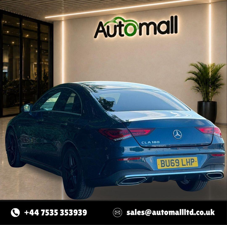 Mercedes-Benz CLA Class Saloon White #10