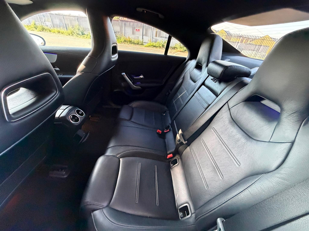 Mercedes-Benz CLA Class Saloon White #22