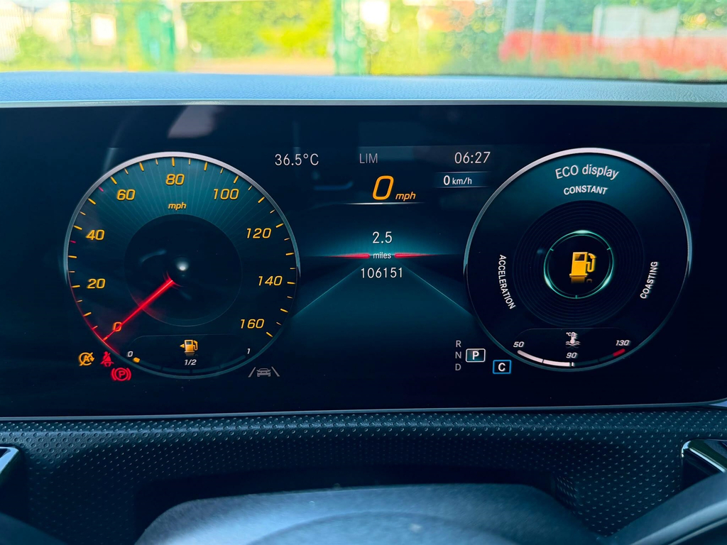 Mercedes-Benz CLA Class Saloon White #38