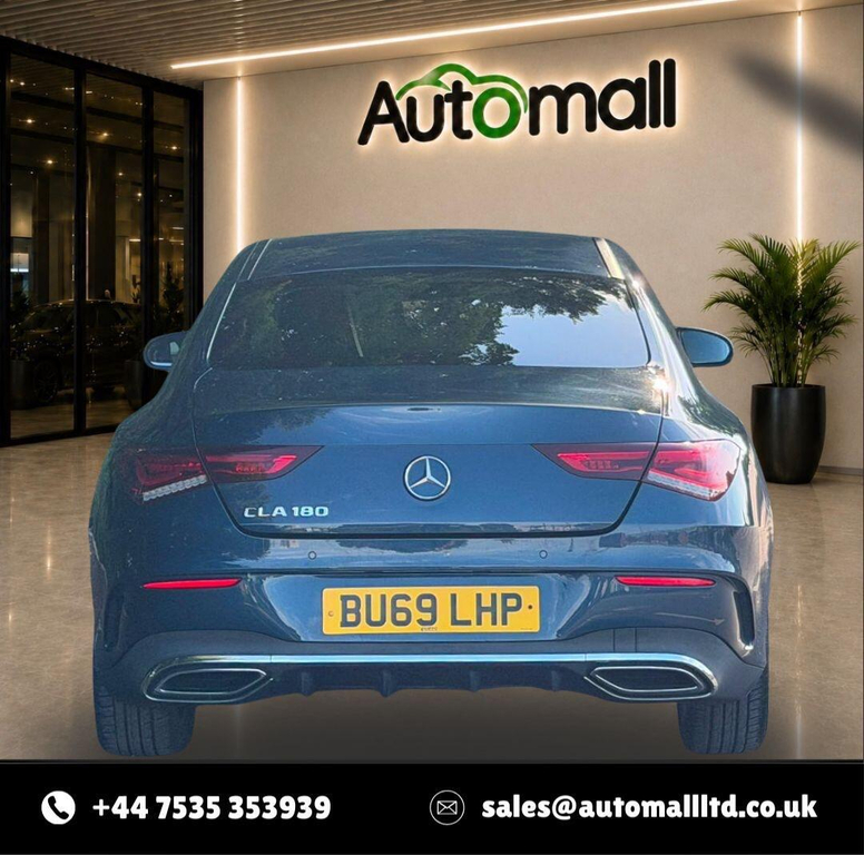 Mercedes-Benz CLA Class Saloon White #11