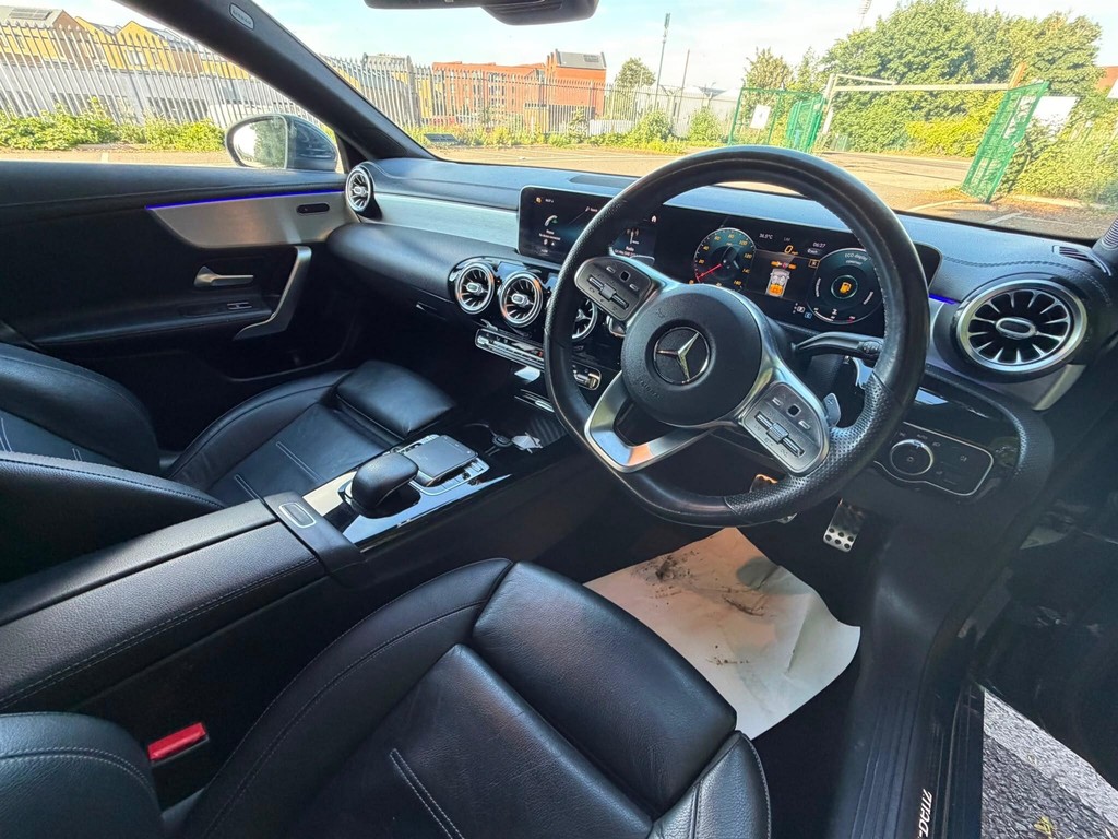 Mercedes-Benz CLA Class Saloon White #15