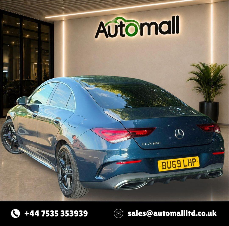 Mercedes-Benz CLA Class Saloon White #9