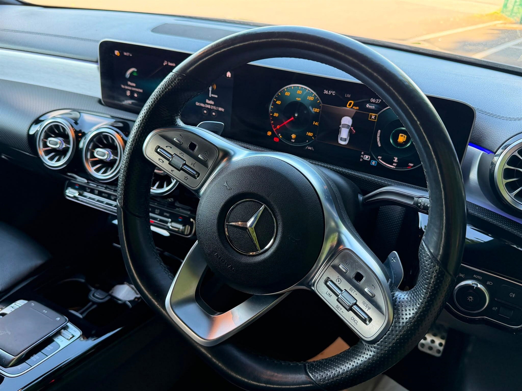 Mercedes-Benz CLA Class Saloon White #39