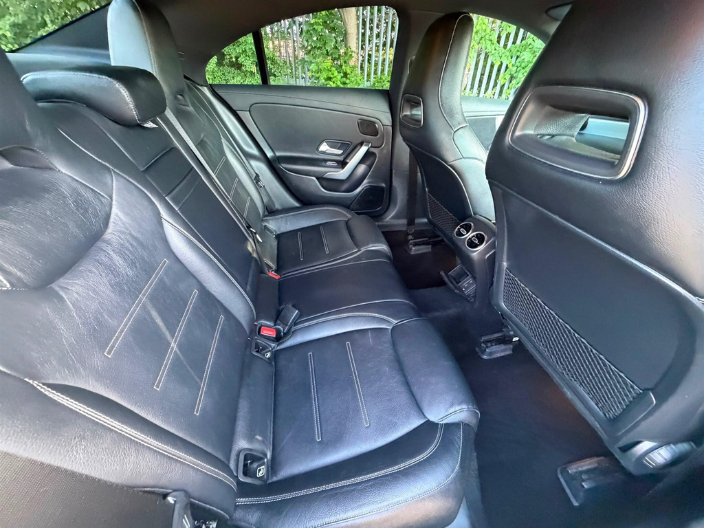 Mercedes-Benz CLA Class Saloon White #24