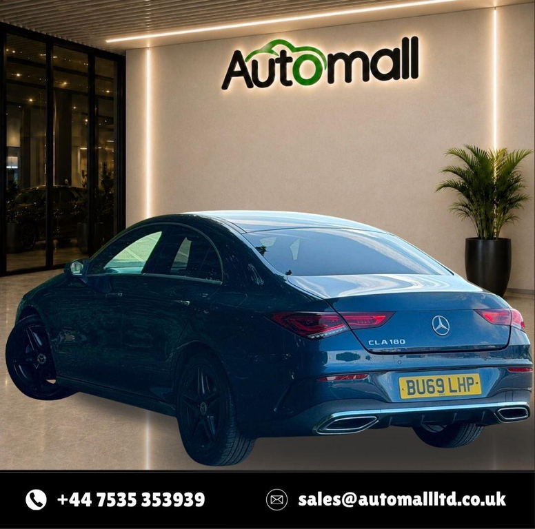 Mercedes-Benz CLA Class Saloon White #48